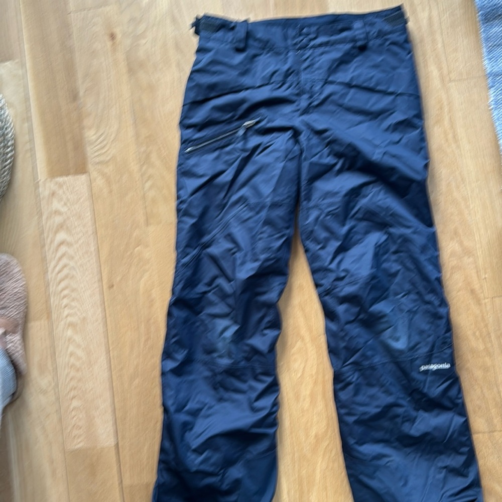 Patagonia powdertown ski pants size Youth XXL 16-18 like new